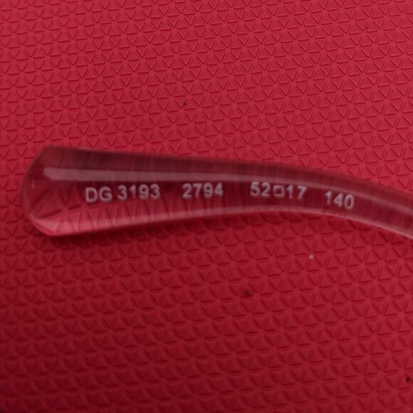 🕶️Dolce&Gabbana DG3193 2794 Eyeglasses 54/17 140 /KAA528🕶️ - Picture 3 of 6